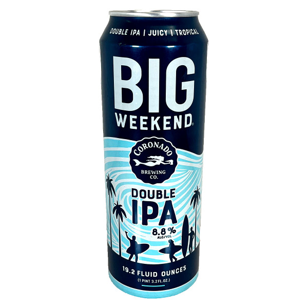 Coronado Big Weekend Double IPA 19.2oz Can