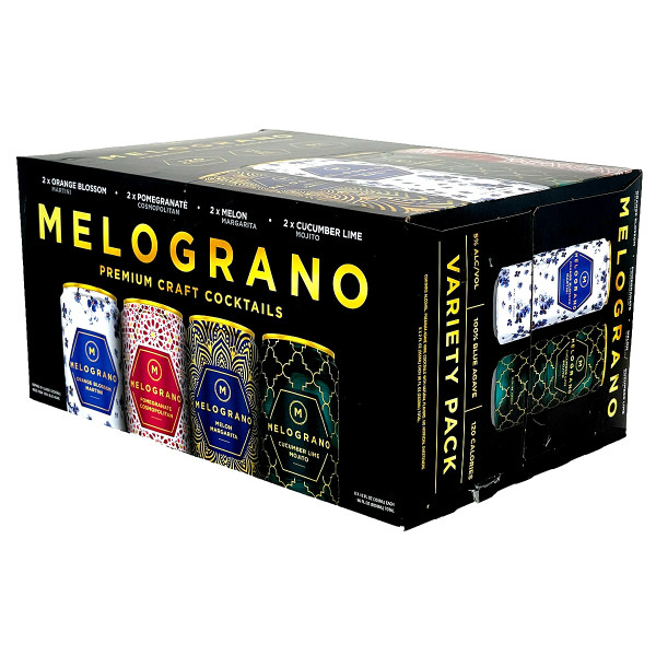 Melograno Premium Craft Cocktails Variety 8-Pack Can