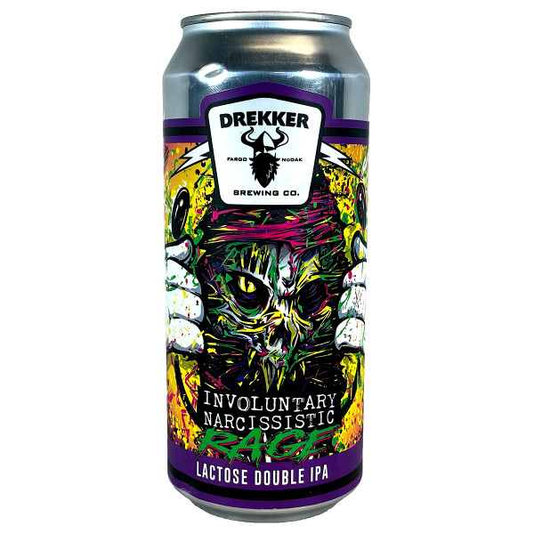 Drekker Involuntary Narcissistic Lactose Double IPA Can