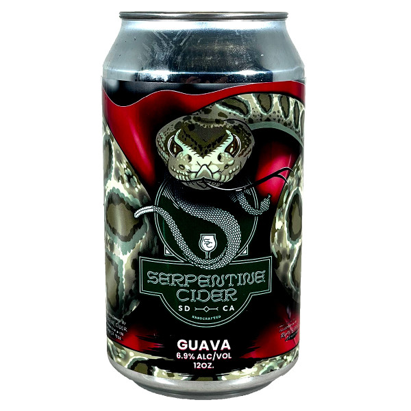 Serpentine Guava Cider 4-Pack Can