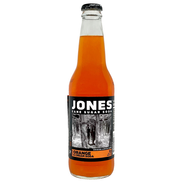 Jones Cane Sugar Soda Orange & Cream