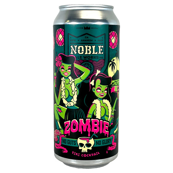 Noble Ale Works Zombie Tiki Cocktail Hard Smoothie Seltzer Can