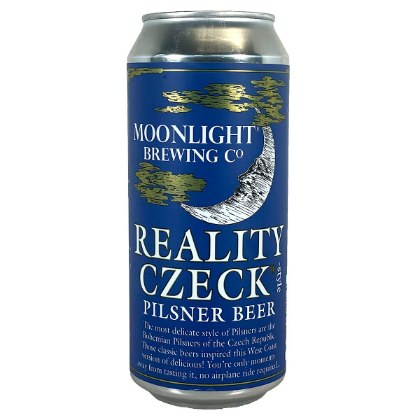 Moonlight Brewing Reality Czeck-Style Pilsner Beer Can