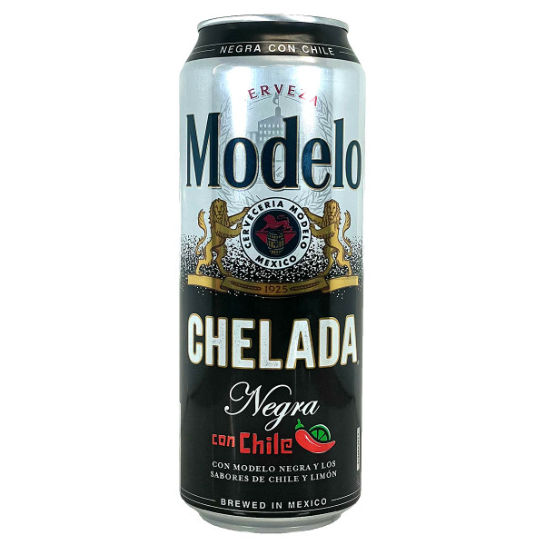 Modelo Chelada Negra Con Chile 24oz Can