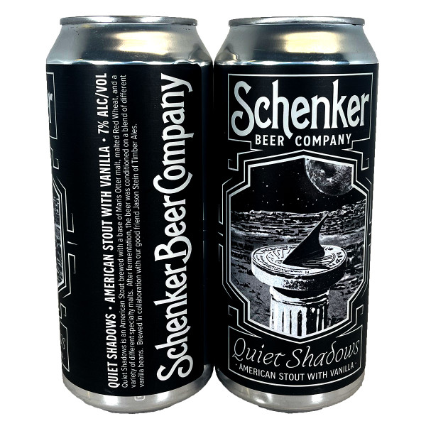 Schenker / Timber Ales Quiet Shadows American Stout Can