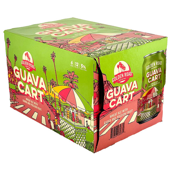 Golden Road Guava Cart Wheat Ale 6-Pack Can