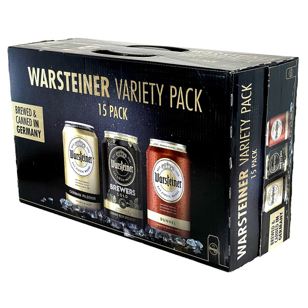 Warsteiner Variety 15-Pack Can