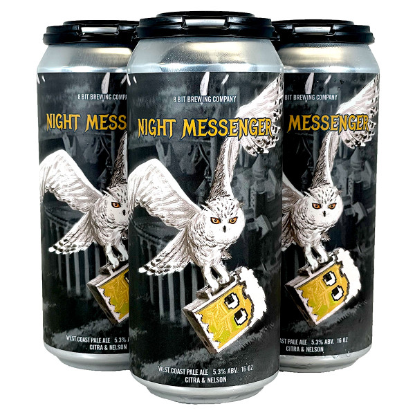 8 Bit Night Messenger West Coast Pale Ale 4-Pack Can