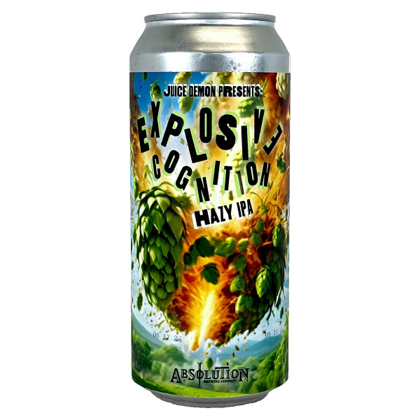 Absolution Explosive Cognition Hazy IPA Can