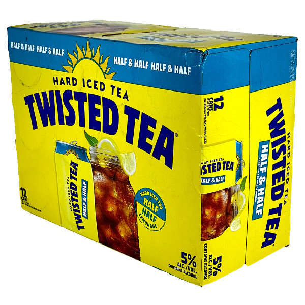 Twisted Tea Half & Half Alcoholic Iced Tea 12-Pack Can