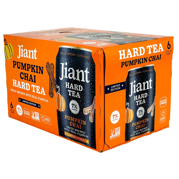 Jiant Hard Tea Pumpkin Chai 6-Pack Can
