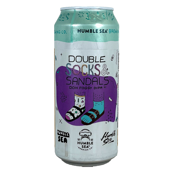 Humble Sea Double Socks & Sandals DDH Foggy DIPA Can