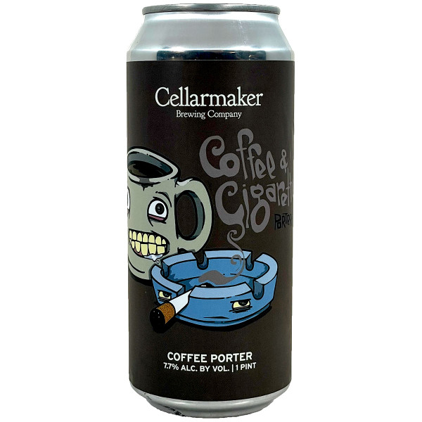 Cellarmaker Coffee & Cigarettes Coffee Porter Can