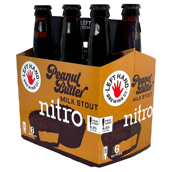 Left Hand Peanut Butter Milk Stout Nitro 6-Pack