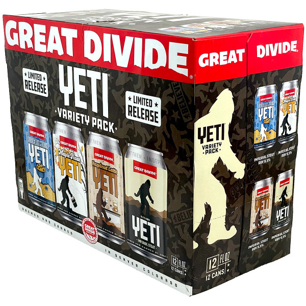 Great Divide Yeti Variety 12-Pack Can