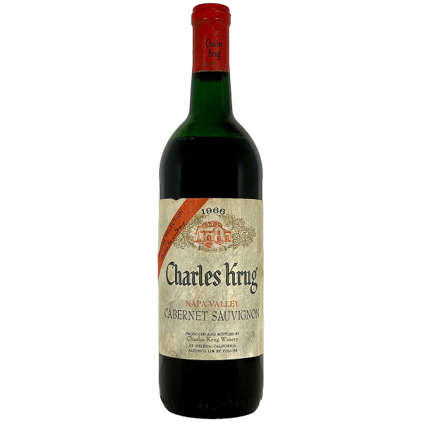 Charles Krug 1966 Vintage Selection Cesare Mondavi Cabernet Sauvignon