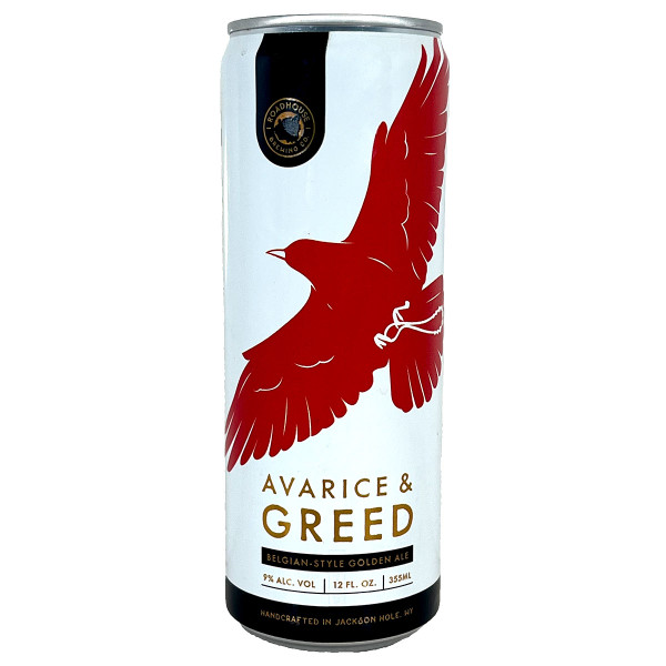 Roadhouse Avarice & Greed Belgian-Style Golden Ale Can