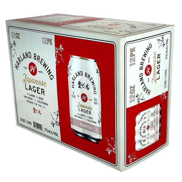Harland Japanese Lager 12-Pack Can