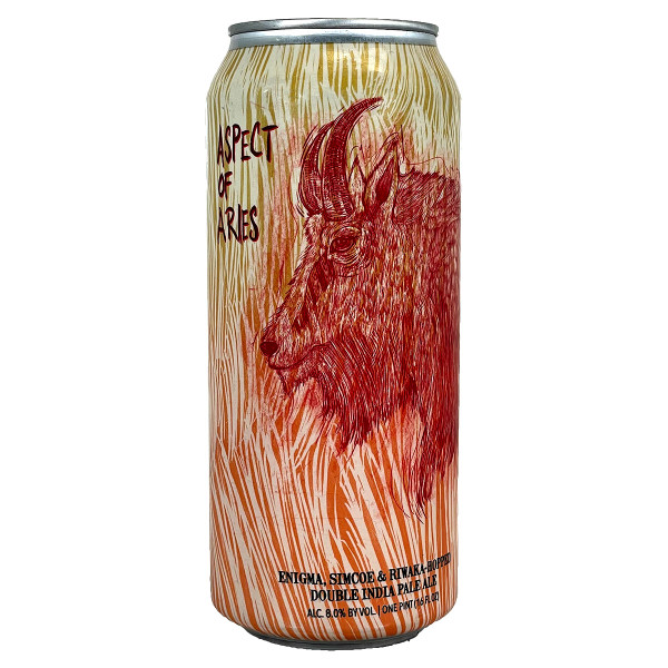 Hop Butcher For The World Aspect Of Aries Double IPA Can
