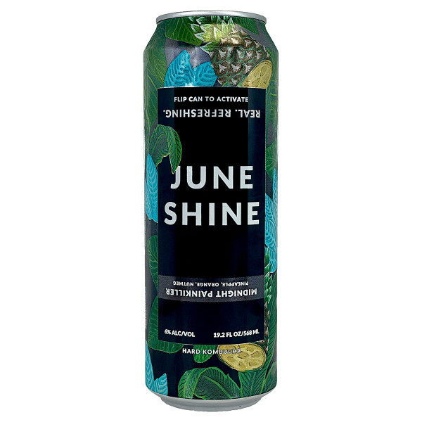 JUS JuneShine Midnight Painkiller Hard Kombucha 19.2oz Can
