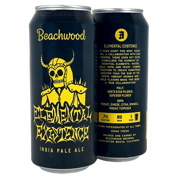 Beachwood Elemental Existence IPA Can