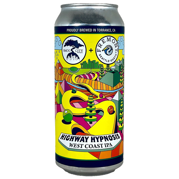 Smog City [+ Fremont] Highway Hypnosis West Coast IPA Can