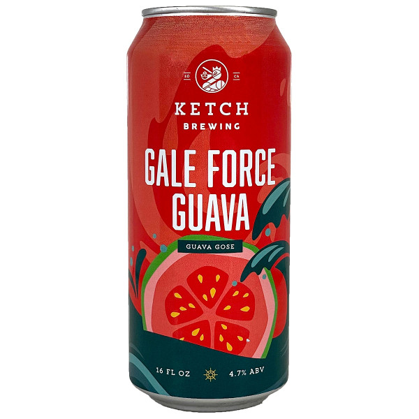 Ketch Gale Force Guava Gose Can Ketch Gale Force Guava Gose Can
