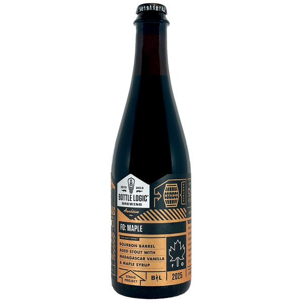 Bottle Logic Fundamental Observation FO: Maple Bourbon Barrel Aged Imperial Vanilla Stout