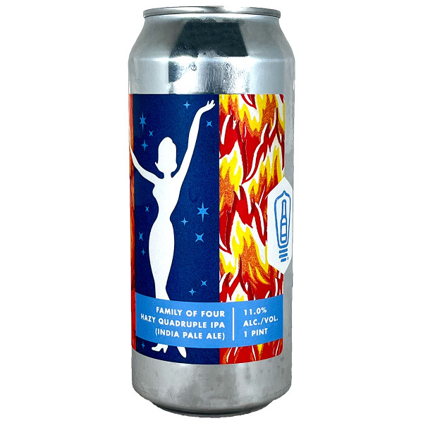Bottle Logic [+ Pure Project] Family Of Four Hazy Quadruple IPA Can