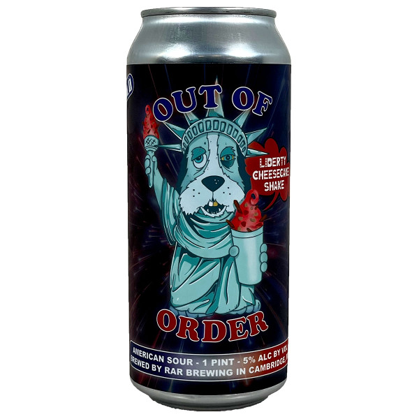 RaR Out Of Order: Liberty Cheesecake Shake American Sour Can 16oz RaR Out Of Order: Liberty Cheesecake Shake American Sour Can 16oz