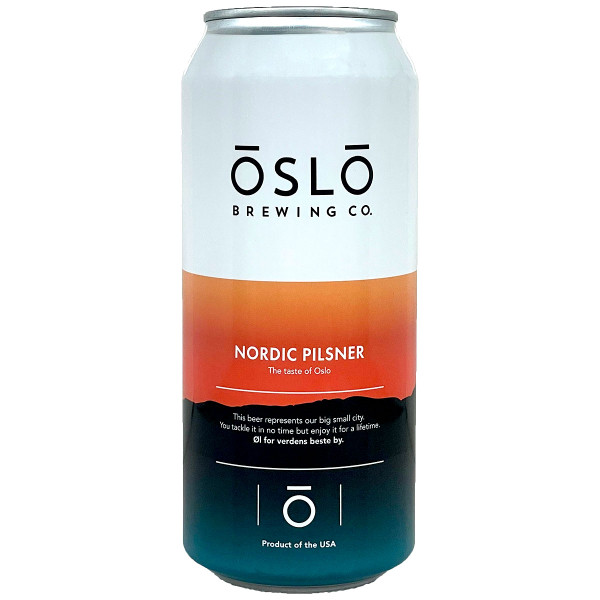 Oslo Brewing Nordic Pilsner Can Oslo Brewing Nordic Pilsner Can