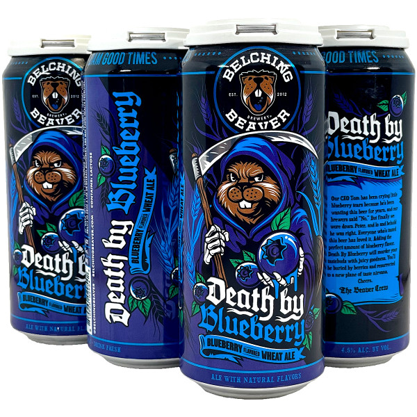 Belching Beaver Death By Blueberry Blueberry Wheat 6-Pack Can