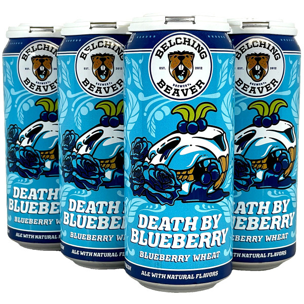 Belching Beaver Death By Blueberry Blueberry Wheat 6-Pack Can