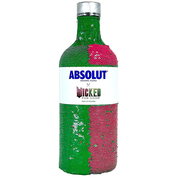Absolut Vodka Sequin Bottle Wicked For Good