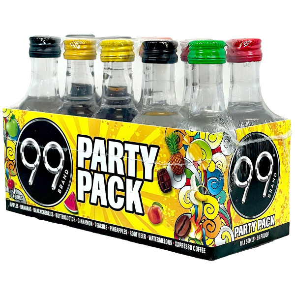 99 10 Flavor Assortment Party Pack 50ml