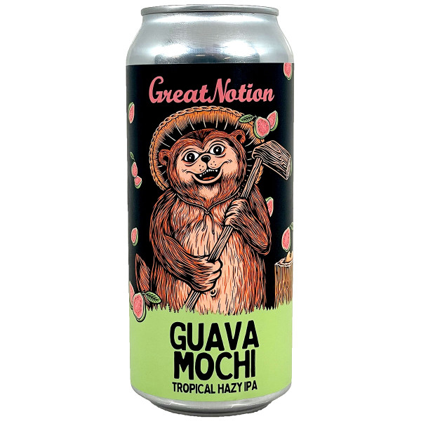 Great Notion Guava Mochi Tropical Hazy IPA Can Great Notion Guava Mochi Tropical Hazy IPA Can