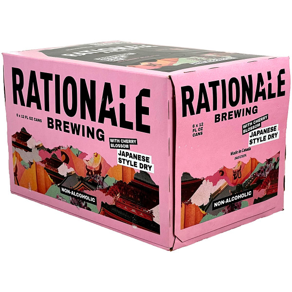 RationAle Non-Alcoholic Japanese Style Dry 6-Pack Can