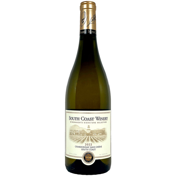 South Coast Winery 2022 South Coast Chardonnay Sans Chene