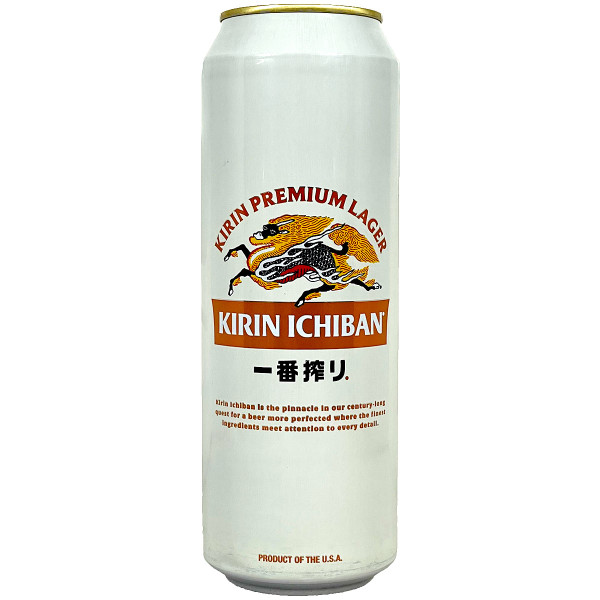 Kirin Ichiban Premium Lager 19.2oz Can