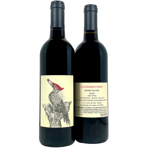 Picus 2022 Feathered Thief Right Bank Carneros Red Wine