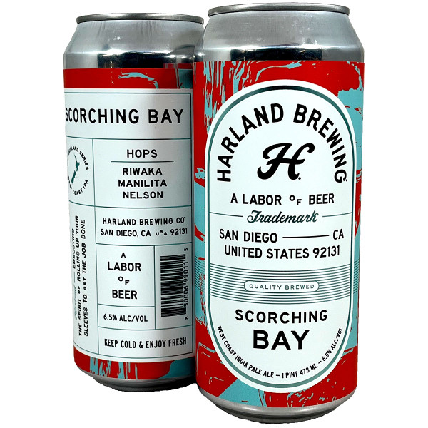 Harland Scorching Bay West Coast IPA Can
