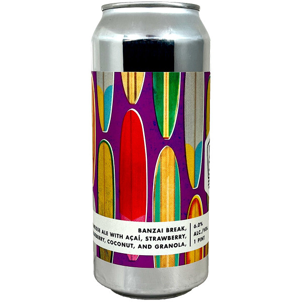 Bottle Logic Banzai Break Smoothie Style Berliner Weisse Ale Can