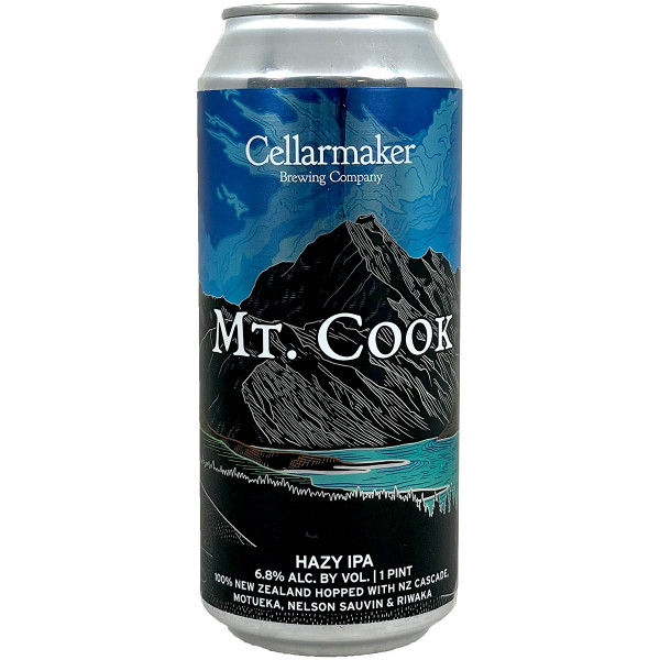 Cellarmaker Mt. Cook Hazy IPA Can