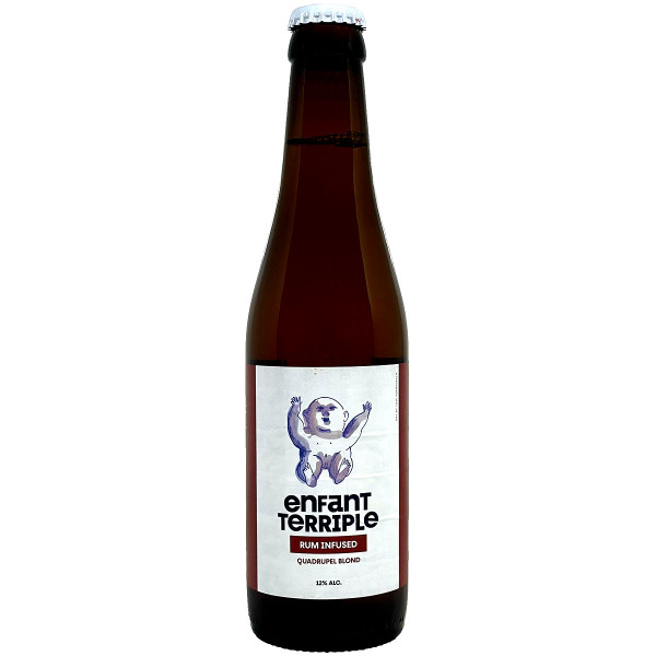 De Leite Enfant Terriple Rum Infused Quadrupel Blond