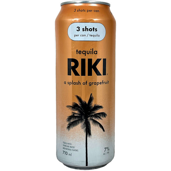 Riki Tequila Grapefruit 24oz Can