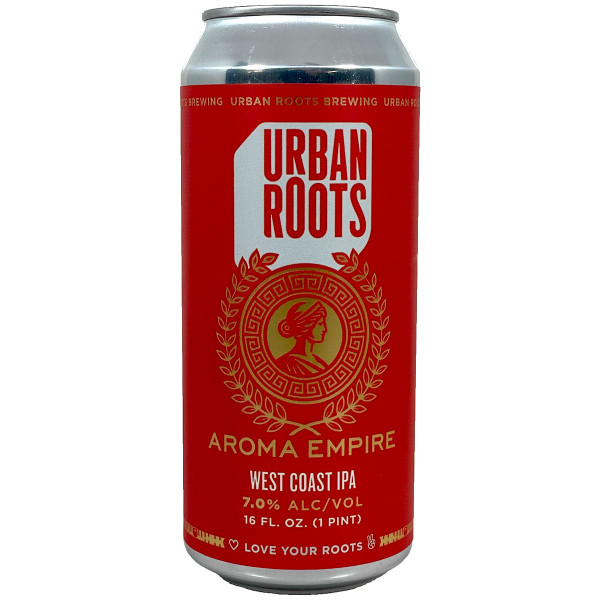 Urban Roots Aroma Empire West Coast IPA Can