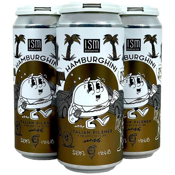 ISM Brewing Hamburghini Italian Pilsner 4-Pack Can