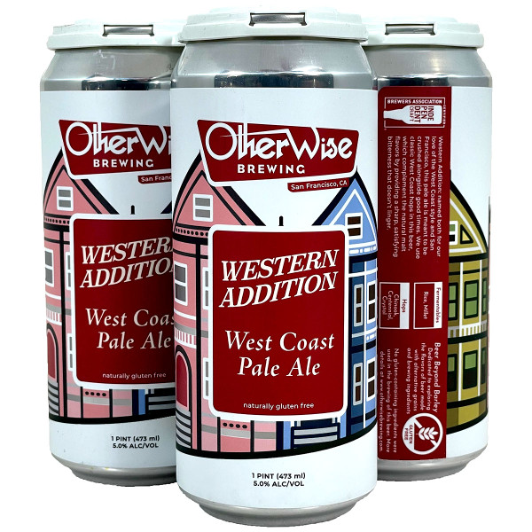 OtherWise Western Addition Gluten Free West Coast Pale Ale 4-Pack Can