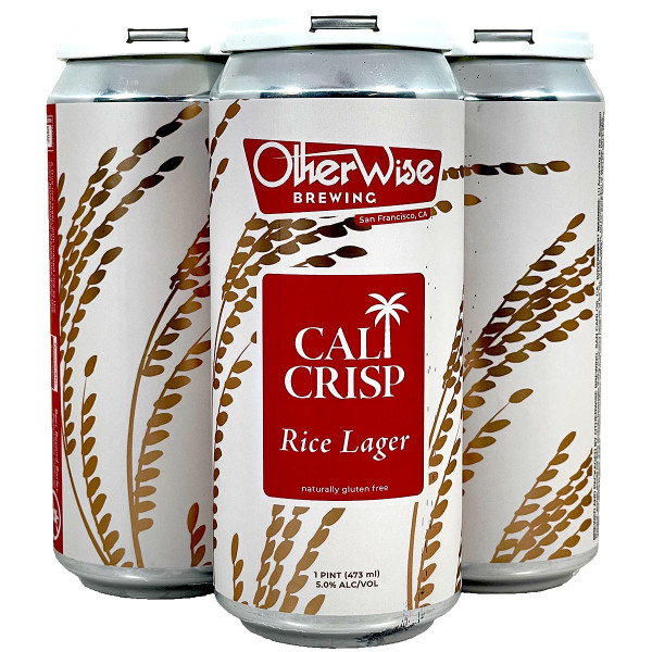 OtherWise Cali Crisp Gluten Free Rice Lager 4-Pack Can