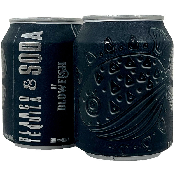 Blowfish Blanco Tequila & Soda Can